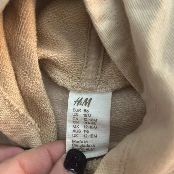 😍Lot of 3 sweatshirts size 12/12-18 months - Picture 3 of 10